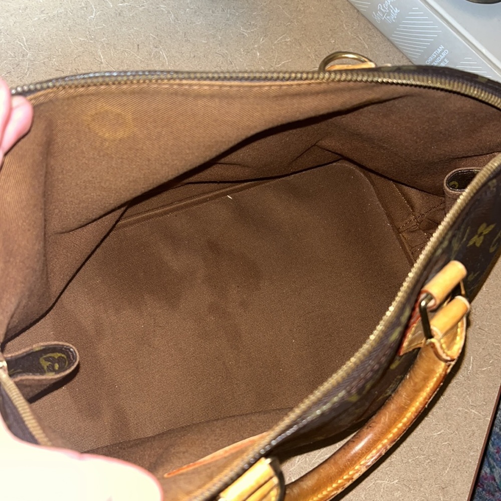 Louis Vuitton Alma Brown Handbag Monogram Canvas MM - Picture 8 of 16